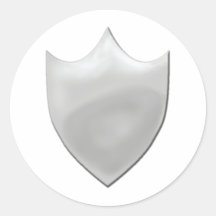 Escudo del mariscal de campo pegatina