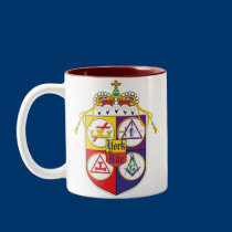 Escudo del rito de York tazas