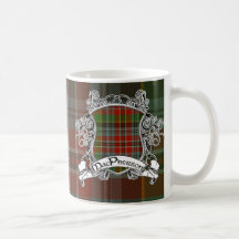 Escudo del tartán de MacPherson Taza De Café