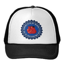 Escudo fantástico del boxeo gorro de camionero