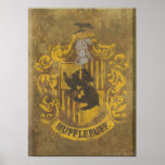 Escudo HPE6 de Hufflepuff Posters