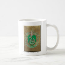 Escudo HPE6 de Slytherin Tazas