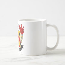 Escudo inconformista de la familia tazas