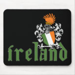 Escudo Mousepad de Irlanda Tapetes De Raton