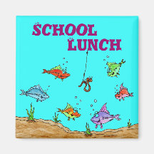 Escuela, almuerzo imán