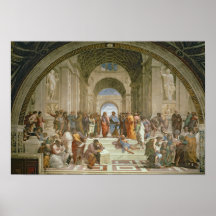 Escuela de Atenas, del della de la estrofa Posters
