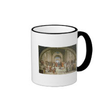 Escuela de Atenas, del della de la estrofa Taza