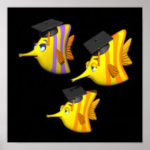 Escuela de pescados poster