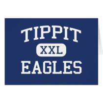 Escuela secundaria Georgetown Tejas de Tippit Eagl tarjetas
