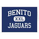 Escuela secundaria Tampa la Florida de los jaguare Tarjeton
