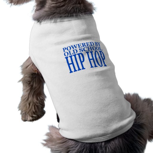 ESCUELA VIEJA HIP HOP CAMISETA DE PERRITO