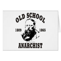 Escuela vieja -- Pierre-Joseph Proudhon Tarjeton