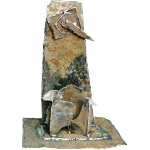 Escultura de la foto del reloj escultura fotografica