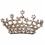 Escultura de la tiara y de las gemas escultura fotográfica
