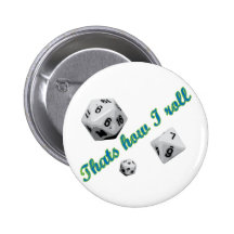 Ése es cómo ruedo dados pin