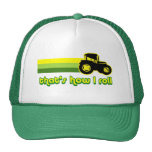 Ése es cómo ruedo el tractor gorros  