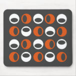 Esferas modernas retras abstractas Mousepad Tapete De Ratón