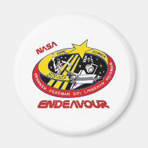 Esfuerzo del STS 123 Imán De Frigorífico