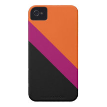 ESMALTE DE LA CALABAZA DE GEOSTRIPS iPhone 4 COBERTURA