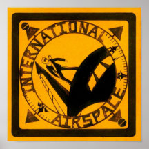 Espacio aéreo internacional posters