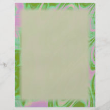 Espacio en blanco del rosa y del verde tarjetas publicitarias