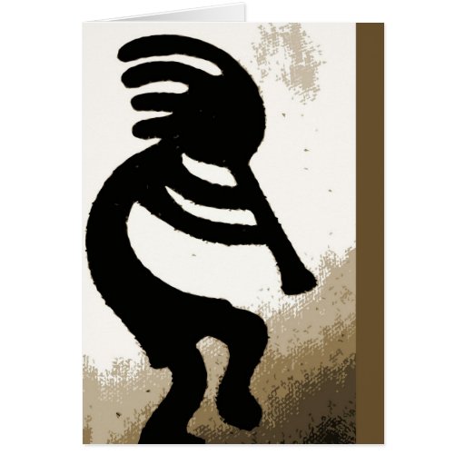 Espacio en blanco - Kokopelli Tarjeta