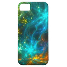 Espacio, estrellas, galaxia, tecnológico, mágica, iPhone 5 cárcasa