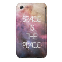 Espacio fresco de las estrellas de la nebulosa de  iPhone 3 Case-Mate cárcasa