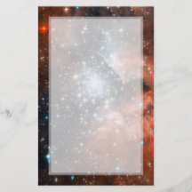 Espacio gigante del cúmulo de estrellas de la nebu flyer personalizado