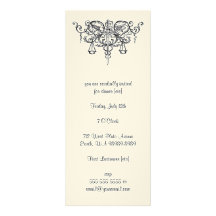 Espada de la justicia (con las escalas) invitación personalizada