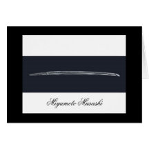 Espada de Miyamoto Musashi Tarjeta