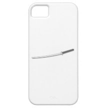 Espada del samurai de Ninja iPhone 5 Carcasas