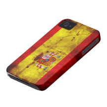 España; bandera de España Case-Mate iPhone 4 Cobertura