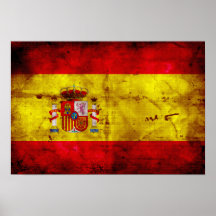 España; bandera de España Impresiones