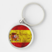 España; bandera de España Llaveros