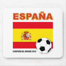 España Campeón del Mundo Alfombrillas De Raton