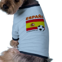 España Campeón del Mundo Camiseta De Perrito