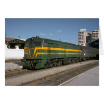 España, diesel del camino de RENFE Felicitación