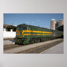 España, diesel del camino de RENFE Posters