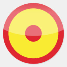 España Etiquetas Redondas