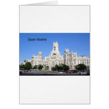 España, Madrid ayuntamiento Plaza de Cibeles (St.K Tarjetón