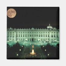 España, Madrid, Royal Palace y plaza de Imanes Para Frigoríficos