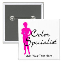 Especialista del color pin