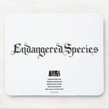 Especie en peligro Mousepad Tapete De Ratones