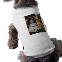 Espectadores en las razas de Eduardo Manet Ropa De Perro