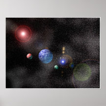 Espejismo del espacio profundo posters