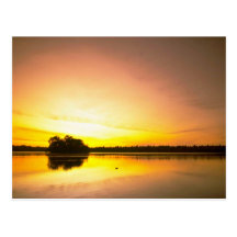Espejo del agua postal