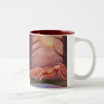 Esperando un sueño - taza del arte de la fantasía