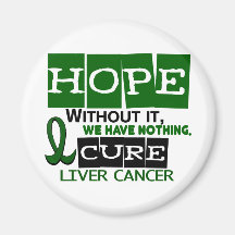 ESPERANZA 2 del cáncer de hígado Imán De Nevera