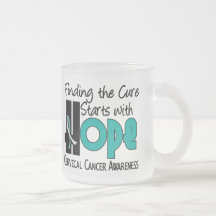 ESPERANZA 4 del cáncer de cuello del útero Taza